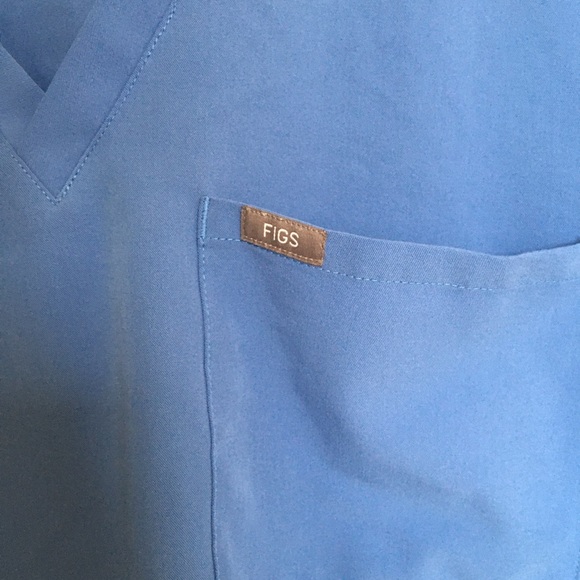 Figs scrub shirt blue size XXL - Picture 3 of 6